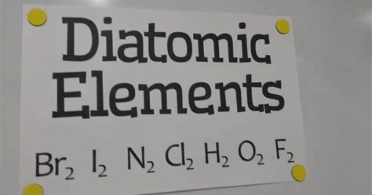 Which Elements Exist Diatomically?