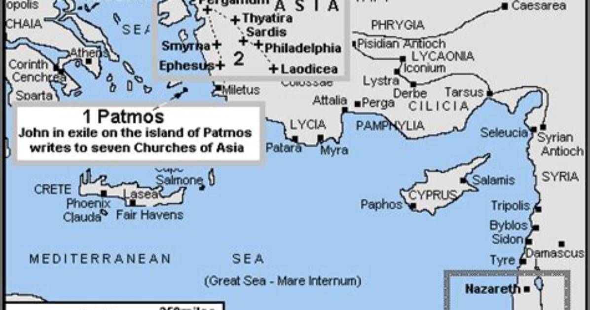 Which Emperor Exiled John to Patmos?