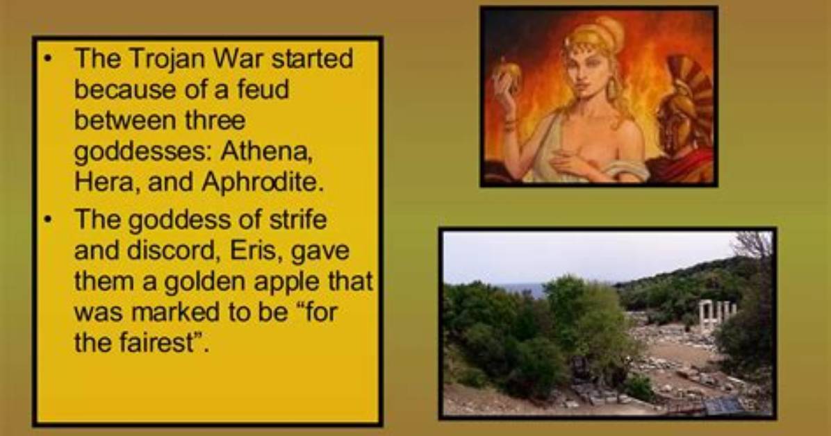 Which Goddess Started the Trojan War?