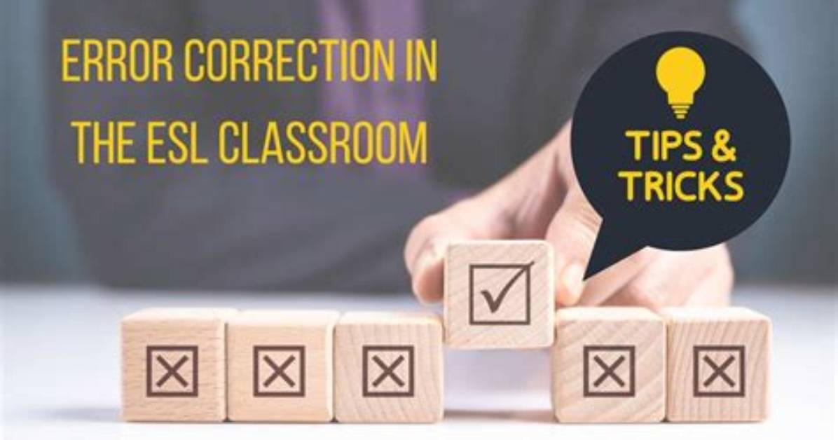 Which Is an Error Correction?