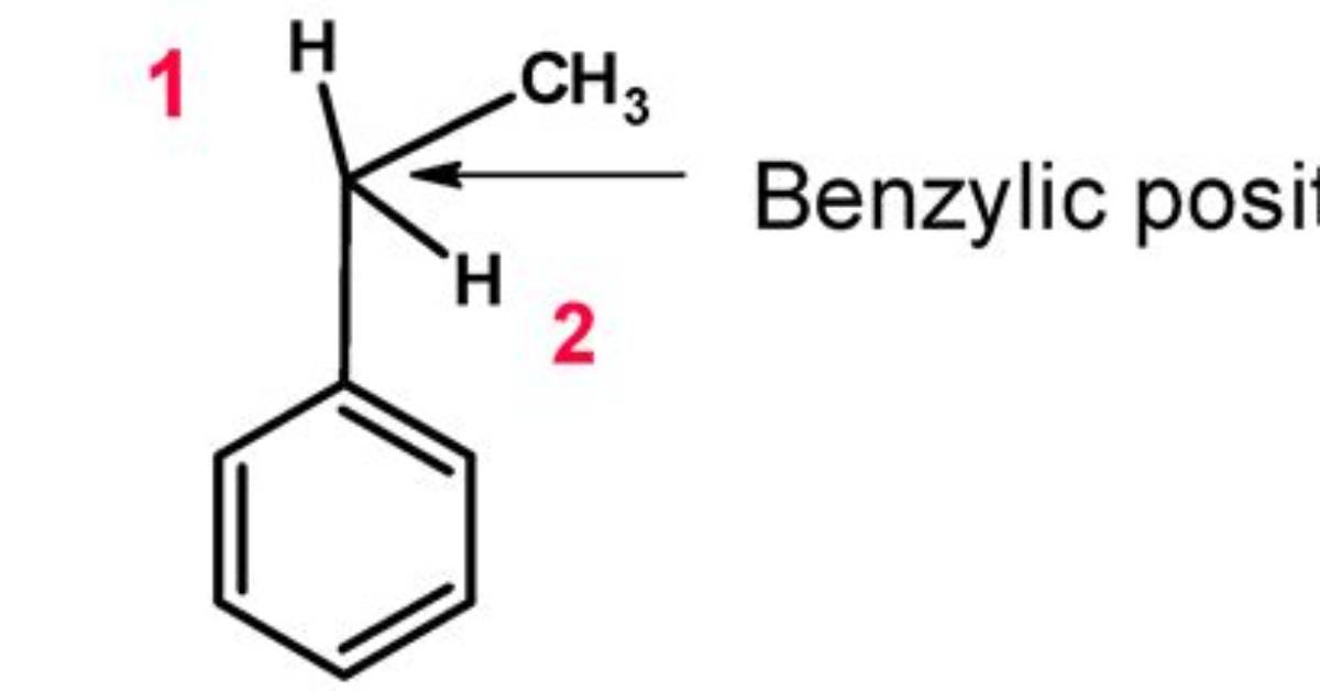 Which Is Benzylic Hydrogen?