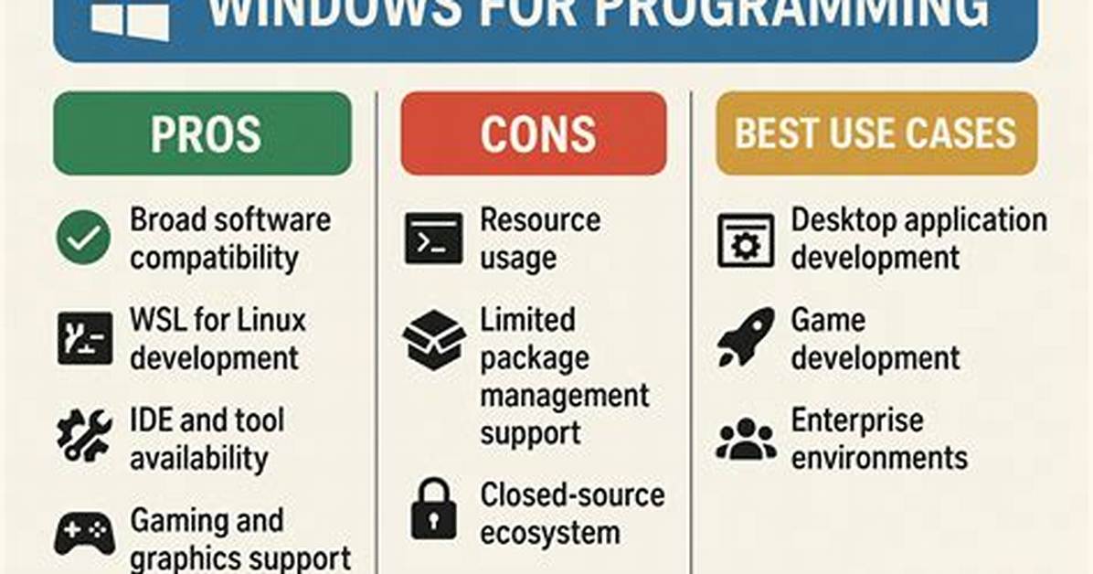 Which Is Better for Programming Windows or Linux?