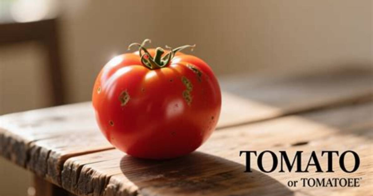 Which Is Correct Tomato or Tomatoe?