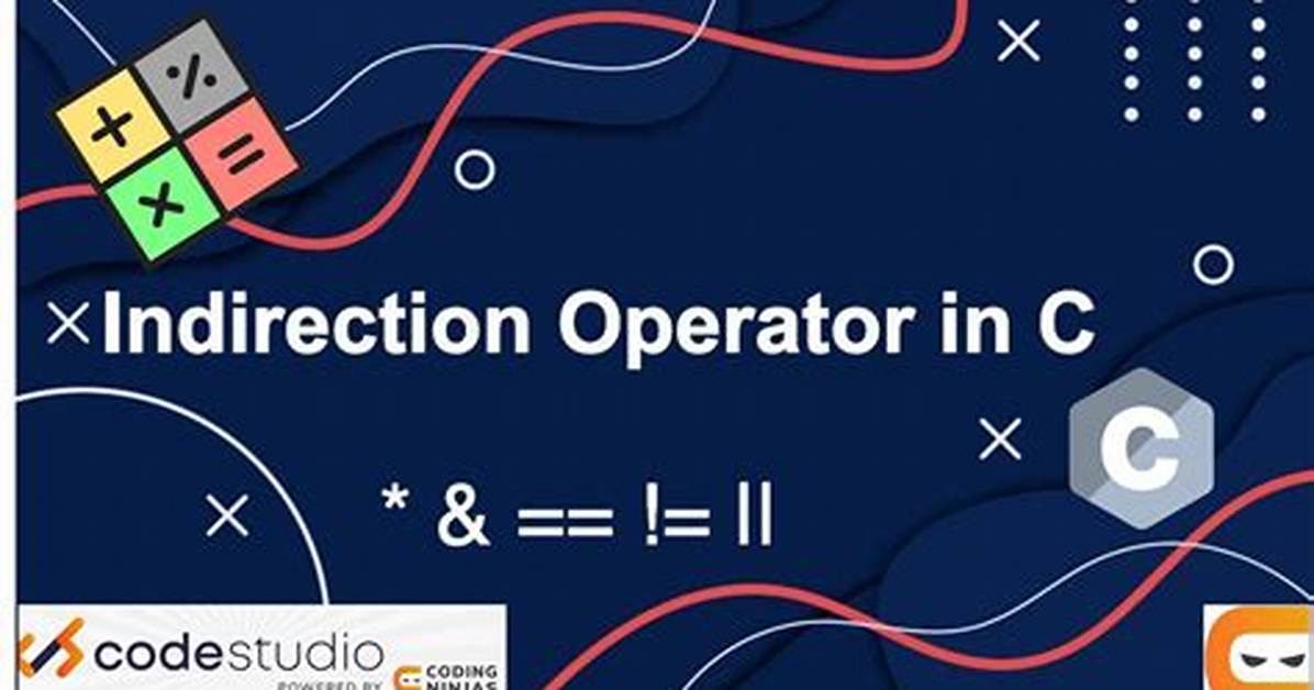 Which Is Indirection Operator Among the Following?