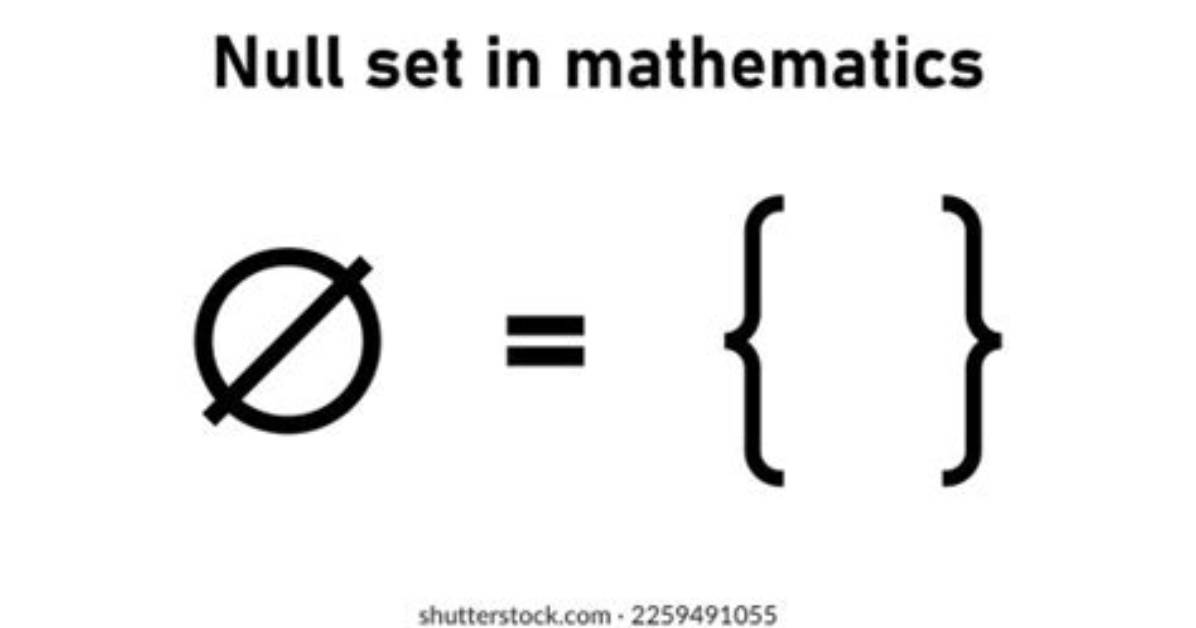 Which Is Null Set?