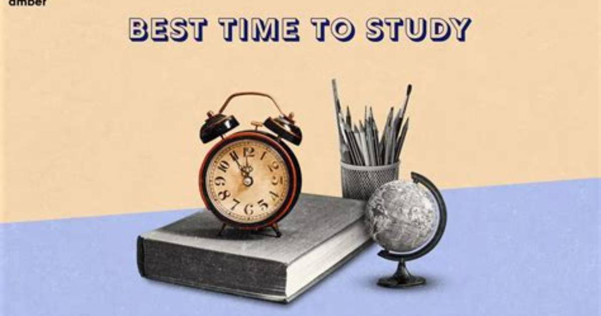 Which Is the Good Time to Study?