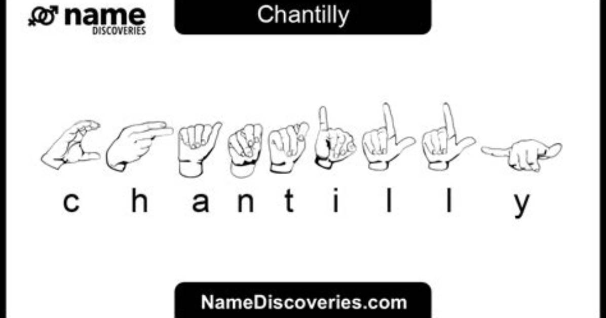 Which Language Is Chantilly?
