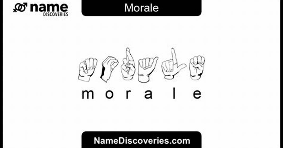 Which Language Is Morale?