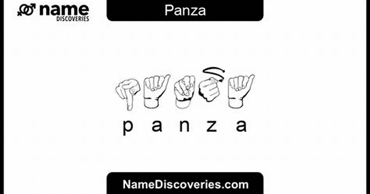 Which Language Is Panza?
