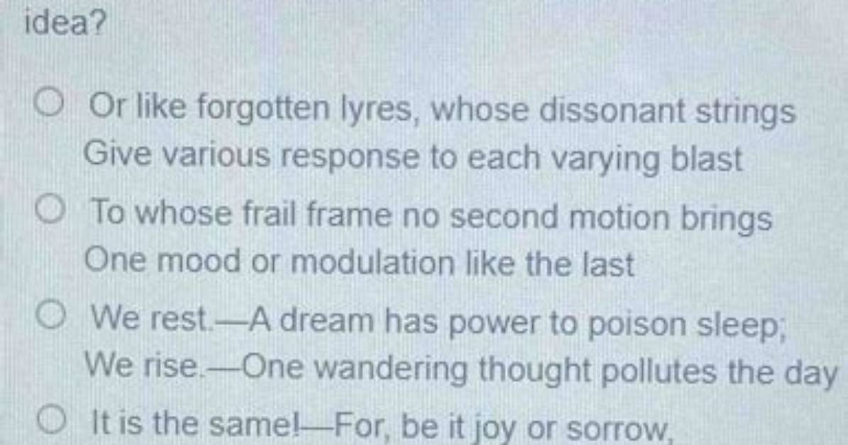 Which Lines from Mutability Most Reflect a Similar Idea?
