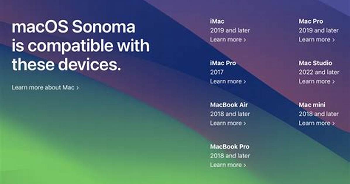 Which macOS Is Compatible with My Mac?
