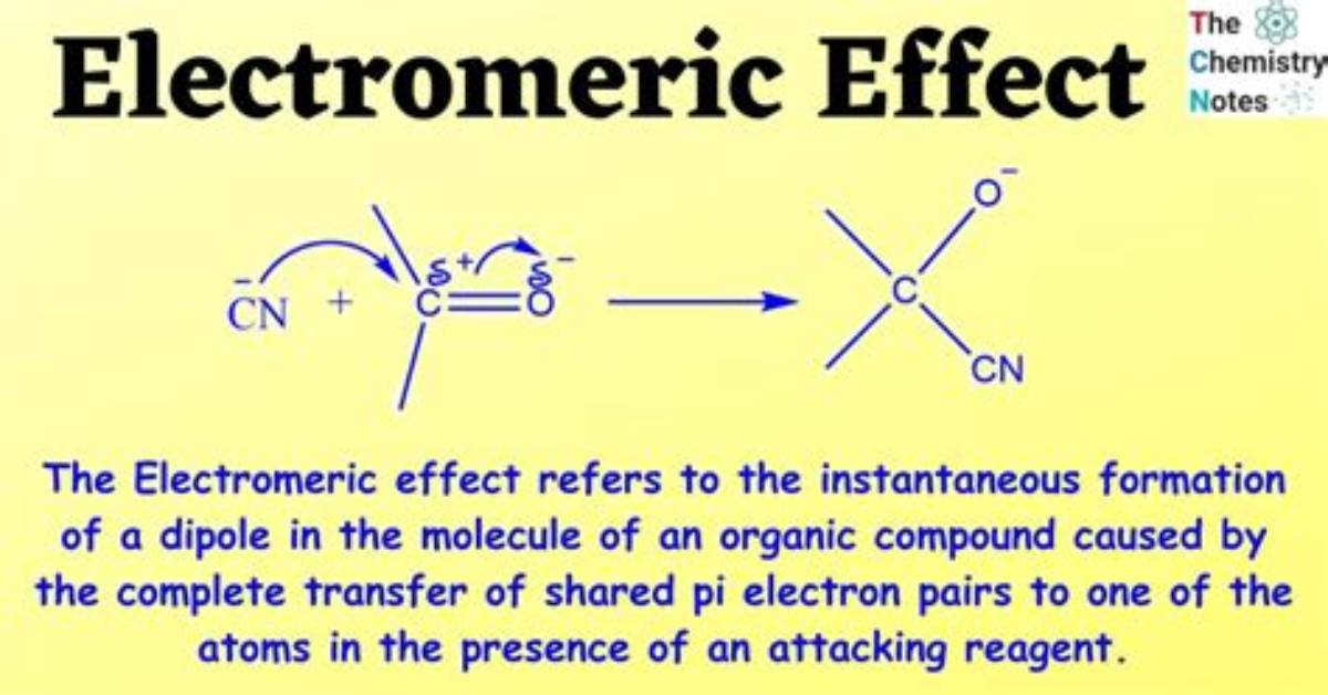 Which of the Electromeric Effect?