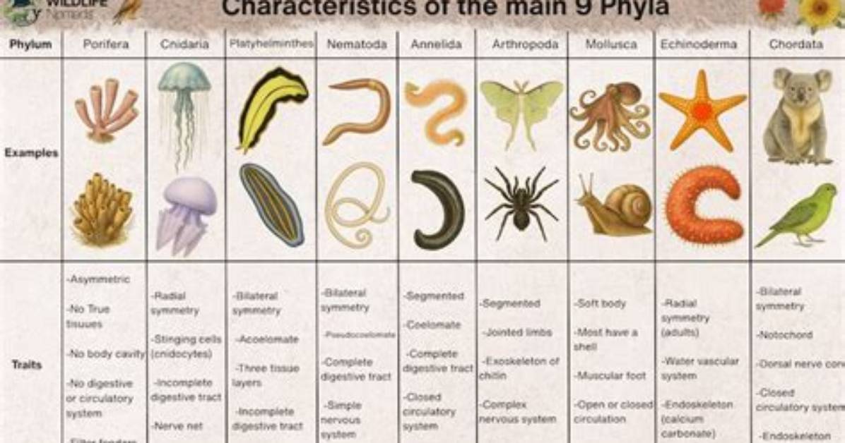 Which Phylum Has Only Marine Animals