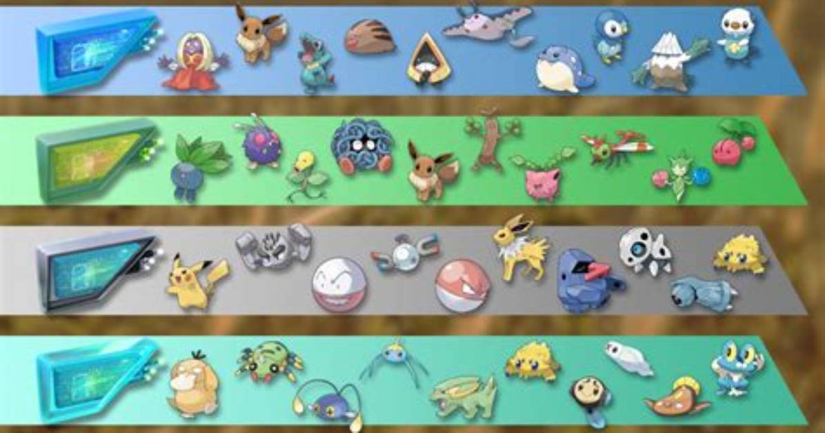 Which Pokemon Evolve with Mossy Lure?