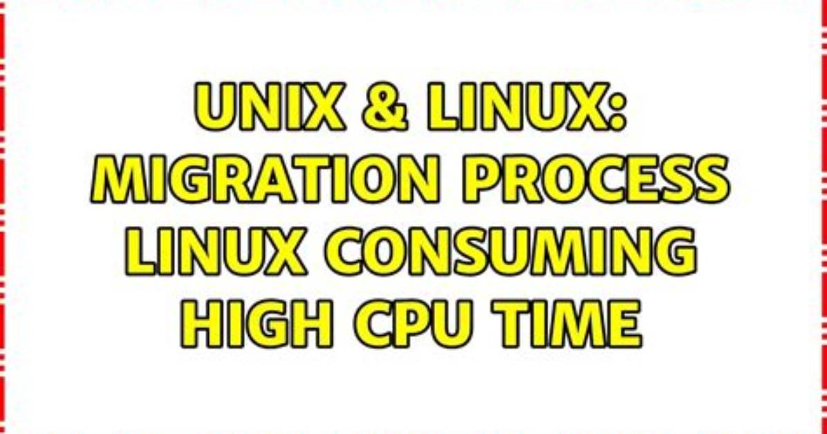 Which Process Is Consuming Cpu Linux?