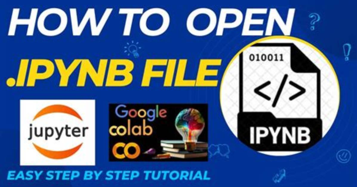 Which Program Opens Ipynb Files?