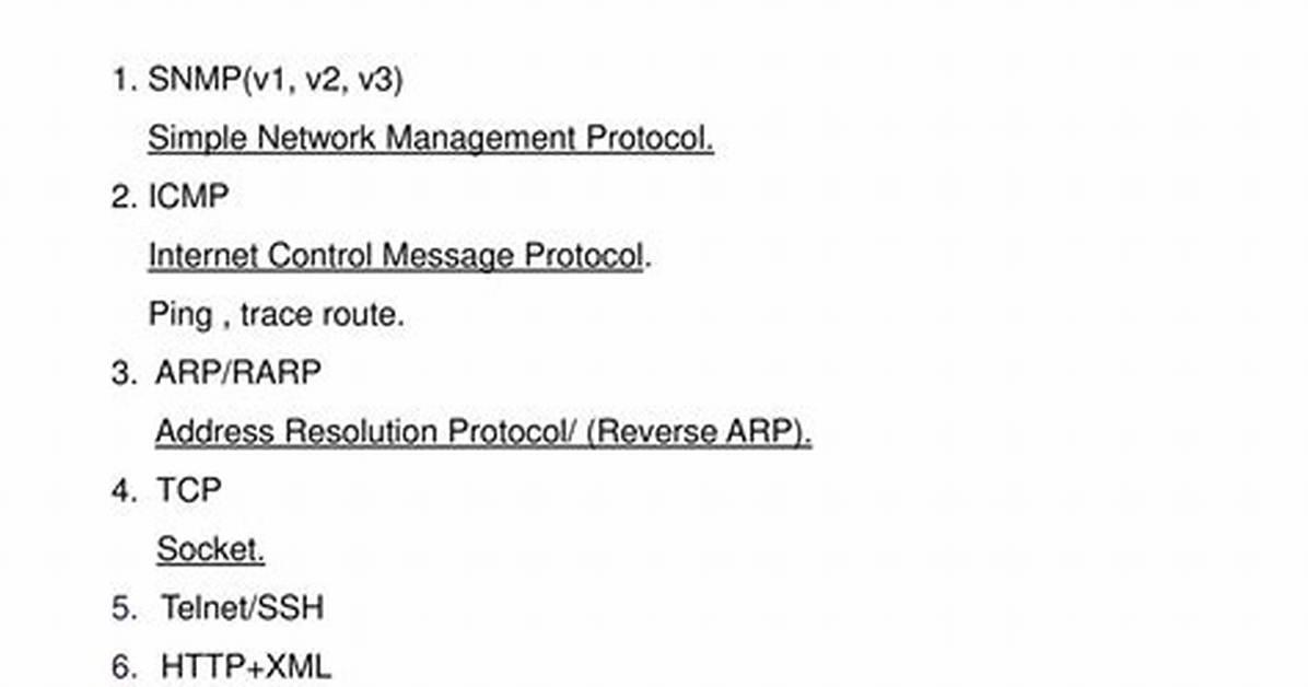 Which Protocols Are Used for Ping?