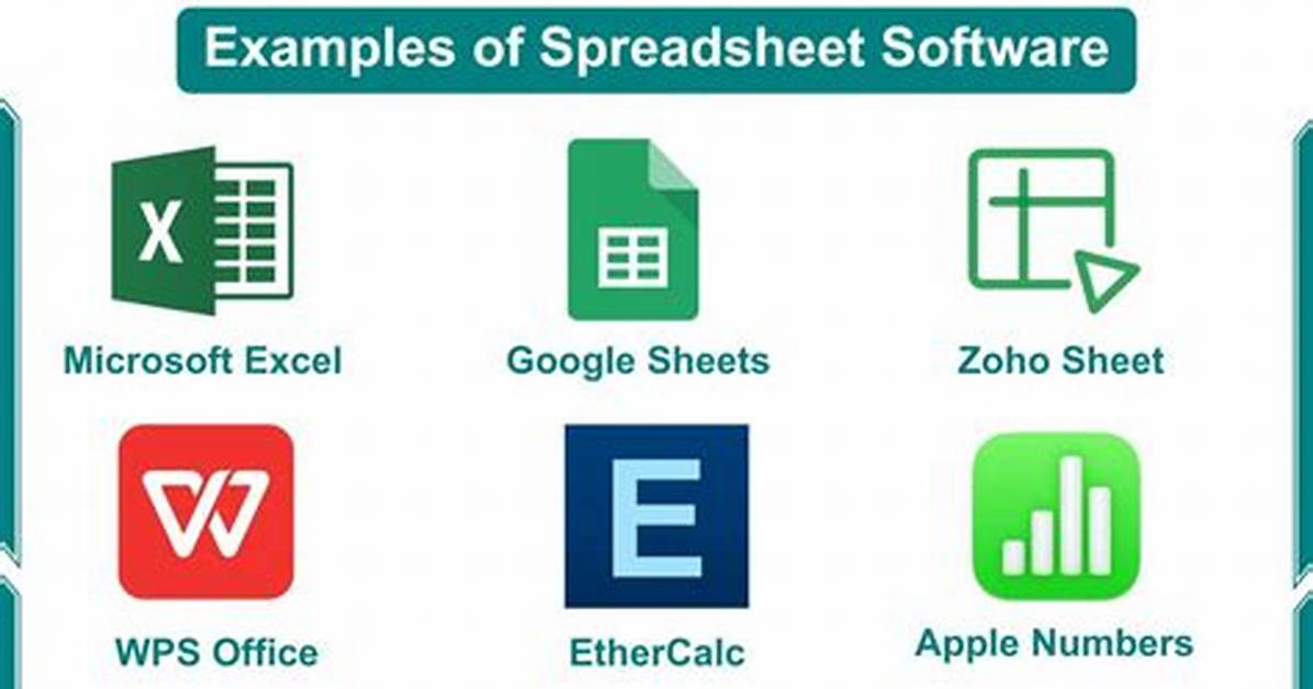 Which Software Are Used for Spreadsheet Development?