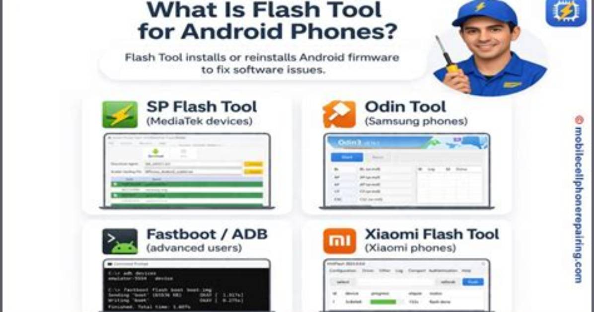 Which Software Is Used to Flash Android Phones?
