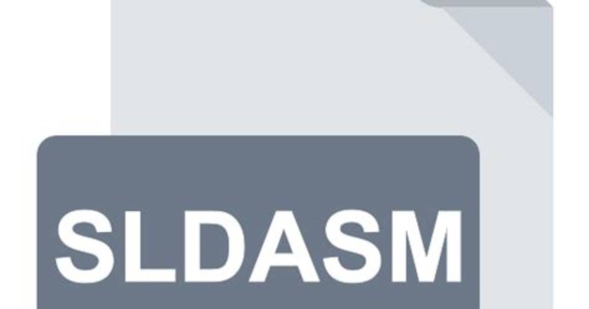 Which Software Open Sldasm File?