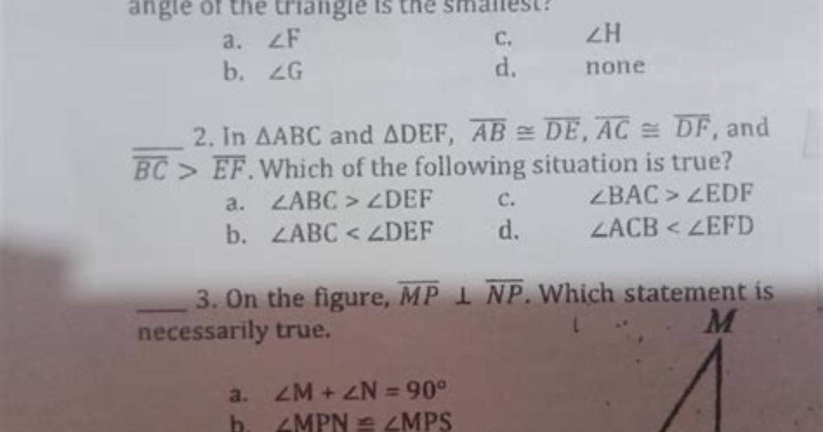 Which Statement About Delta. Hf Is True?