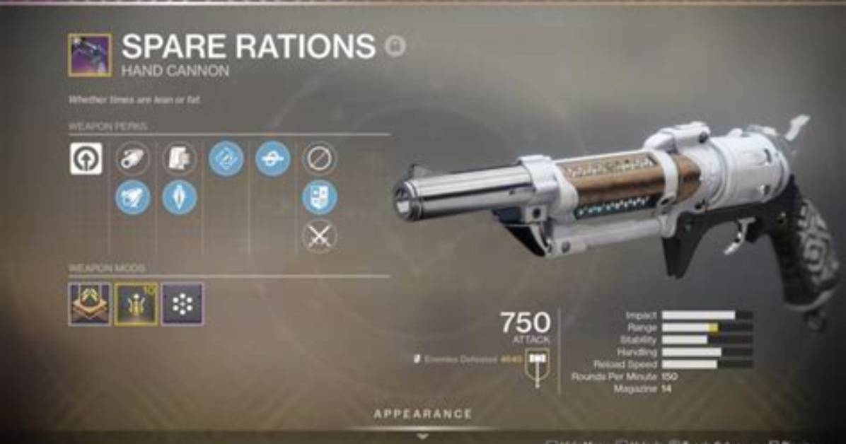 Which Tier Reckoning for Spare Rations?