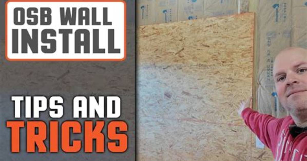 Which Way Do You Install Osb