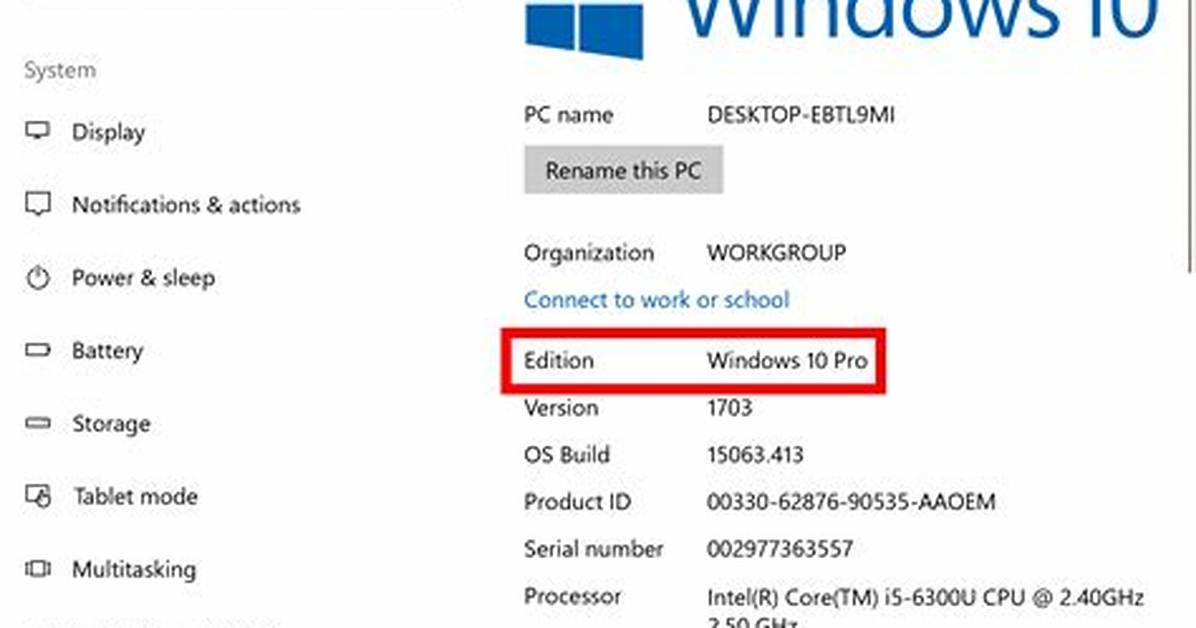 Which Windows 10 Version Is Designed for Tablets?
