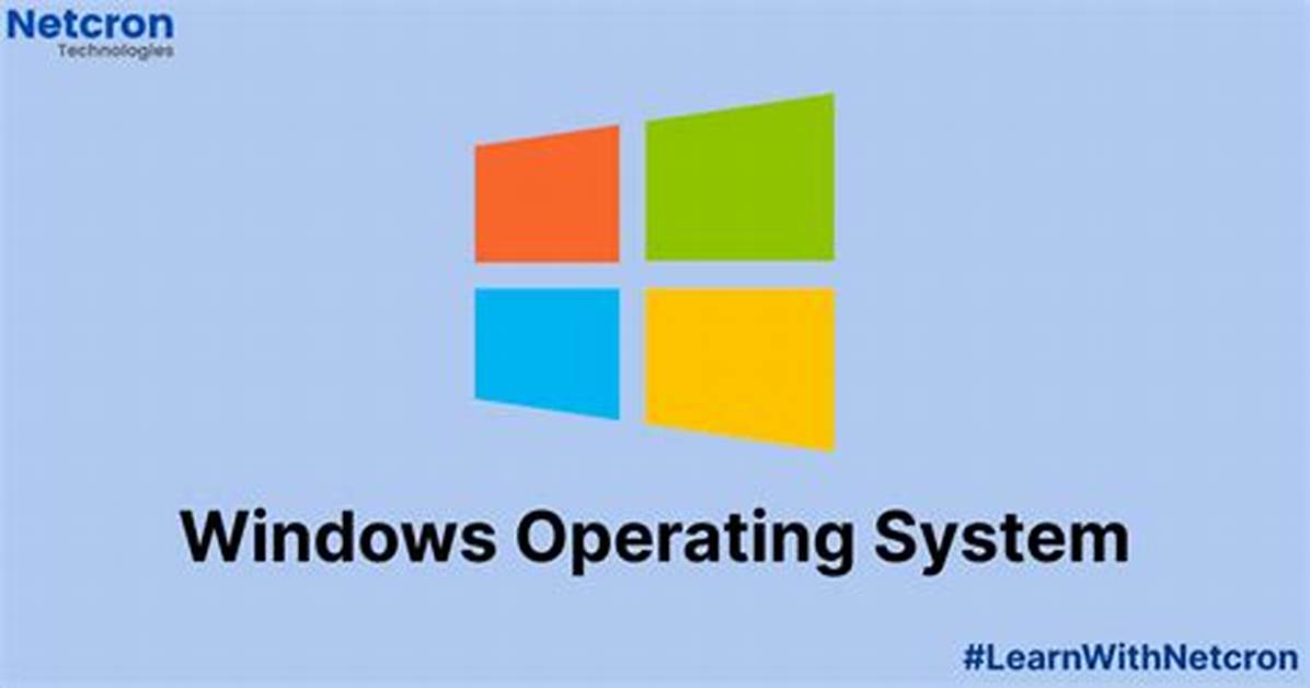 Which Windows Is Not an Operating System?