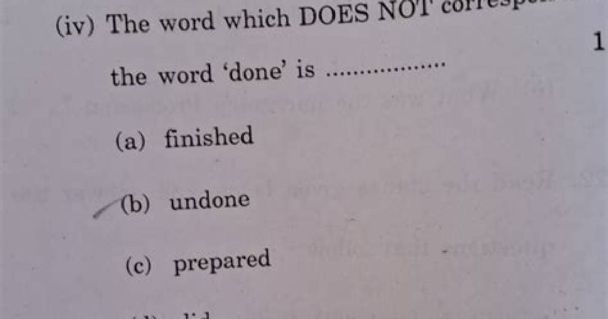 Which Word Does 'Abhors' Correspond to?
