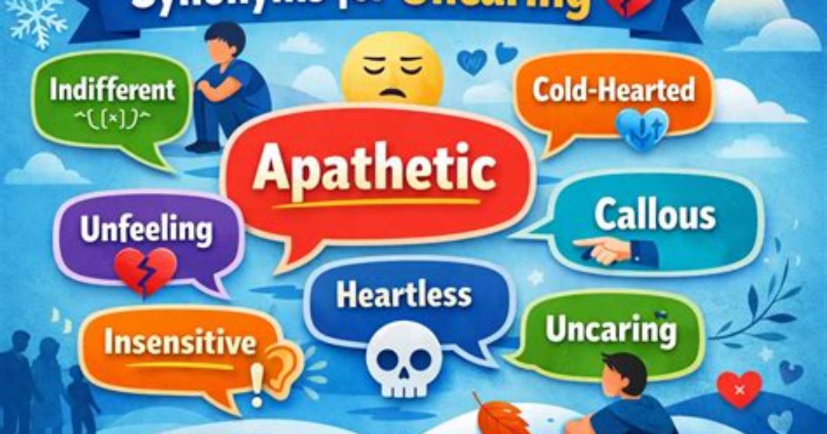 Which Word Means Uncaring?