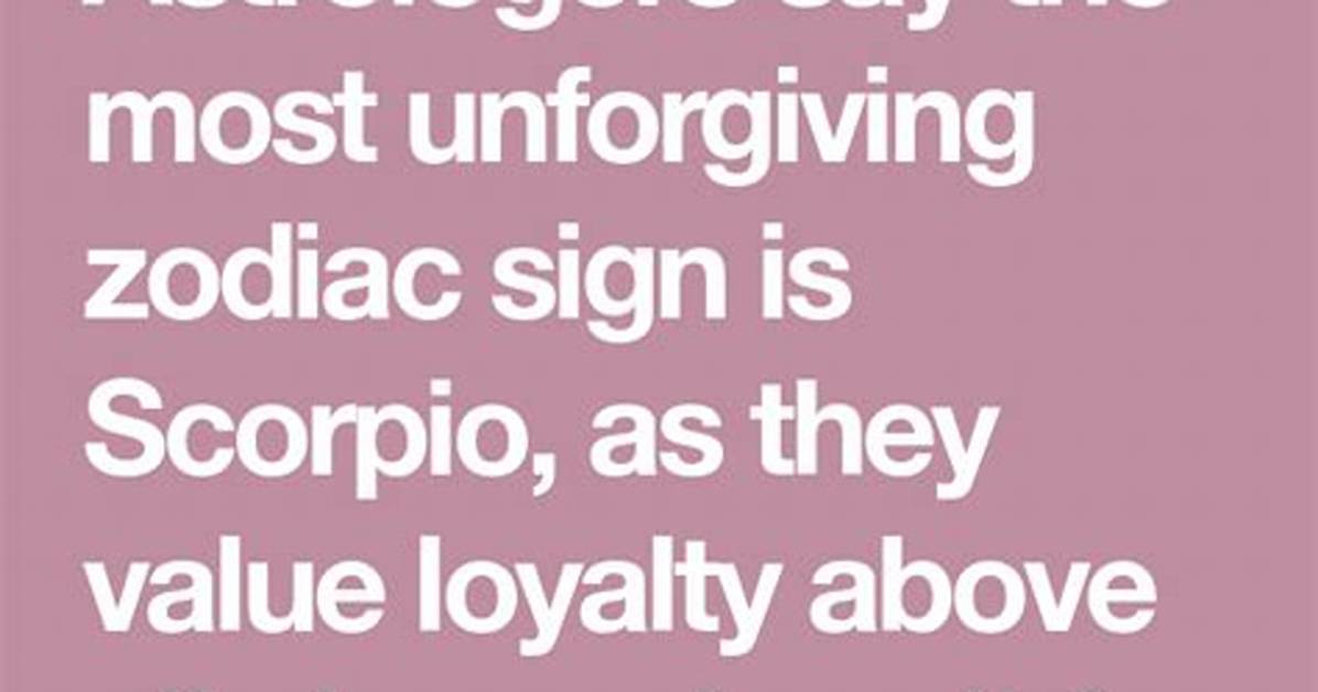 Which Zodiac Sign Is Disloyal?