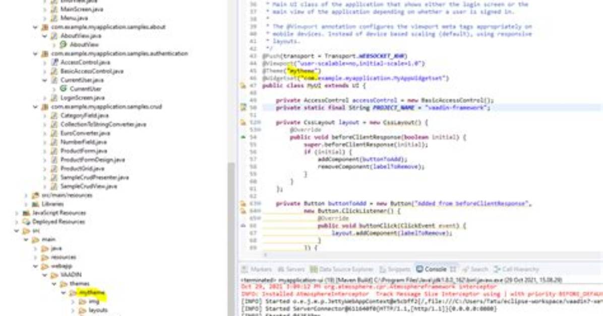 While Compiling Vaadin Theme Showing the Error