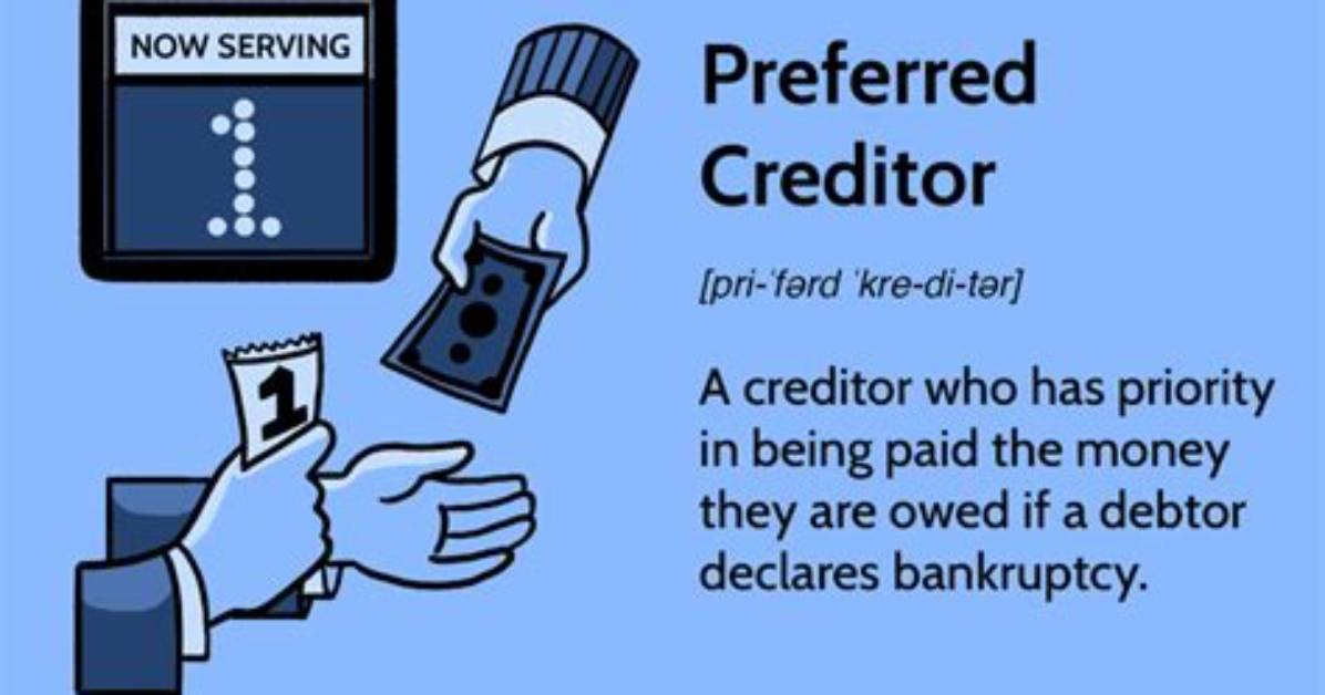 Who Are Preferential Creditors Give an Example?