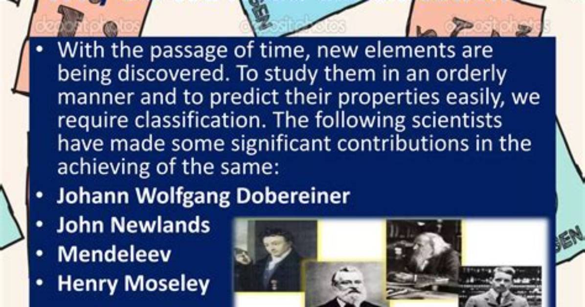 Who Discovered Classification?