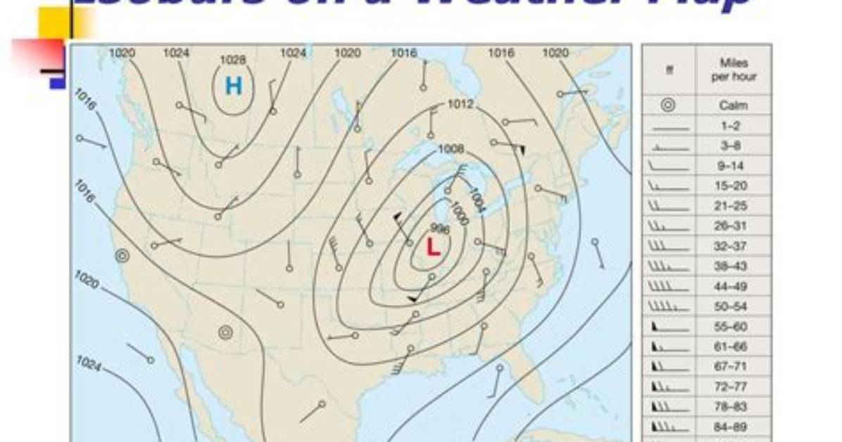 Who Do Isobars Connect?