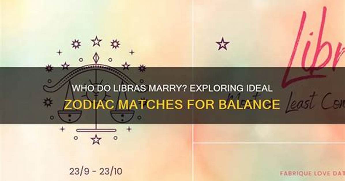 Who Do Libras Usually Marry?