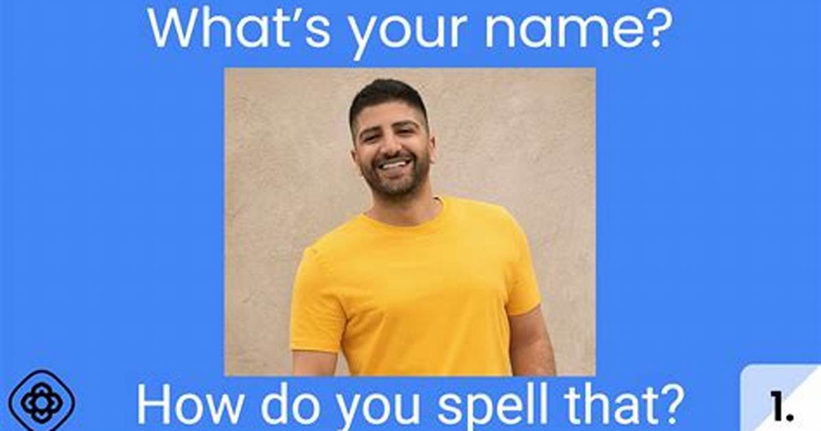 Who Do You Spell Odor?