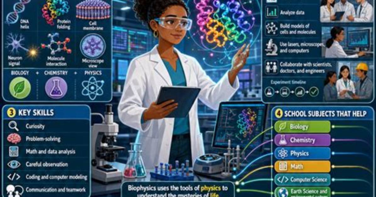 Who Does a Biophysicist Work with?