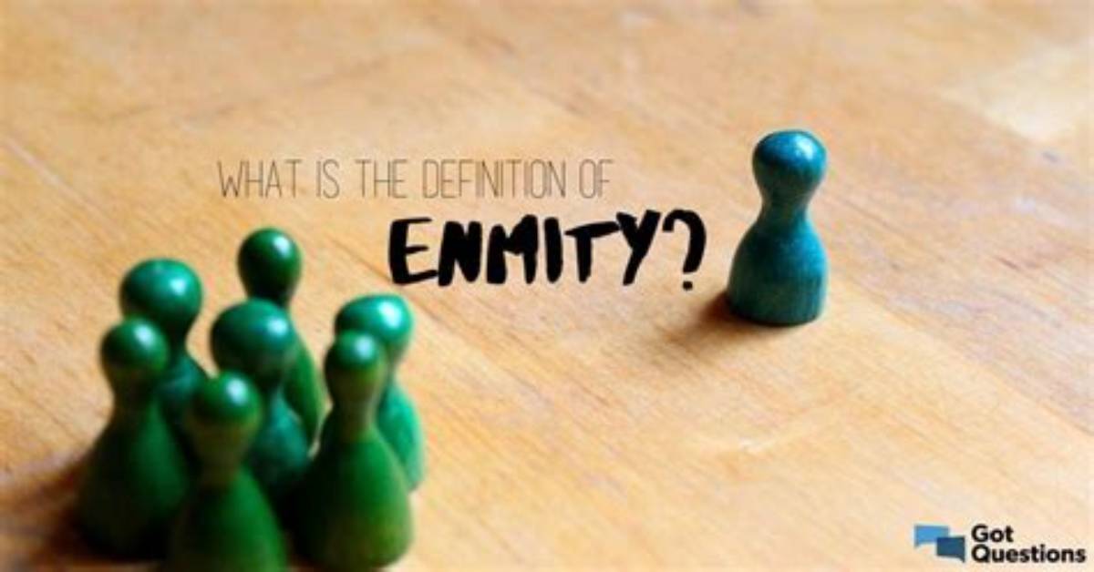 Who Does Enmity Mean?