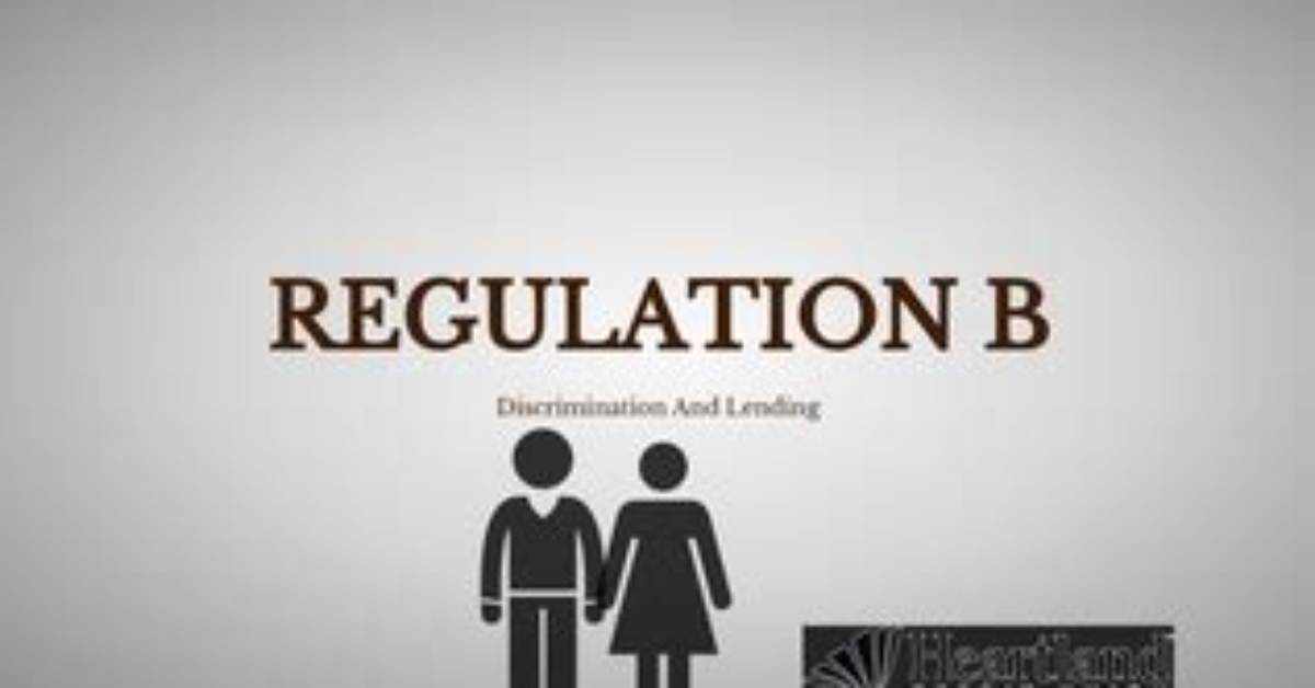 Who Does Regulation B Apply
