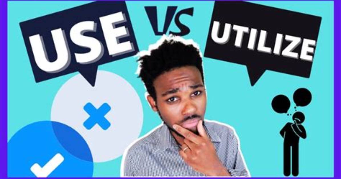 Who Does Utilise Mean?