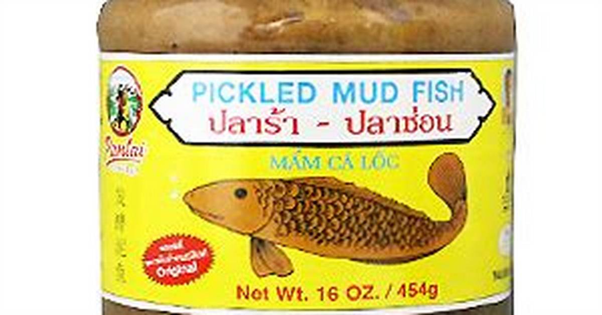Who Eats Pickled Mud Fish?