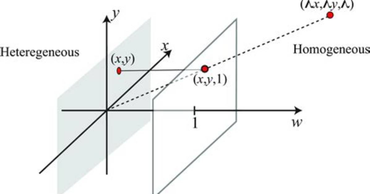 Who Invented Homogeneous Coordinates?