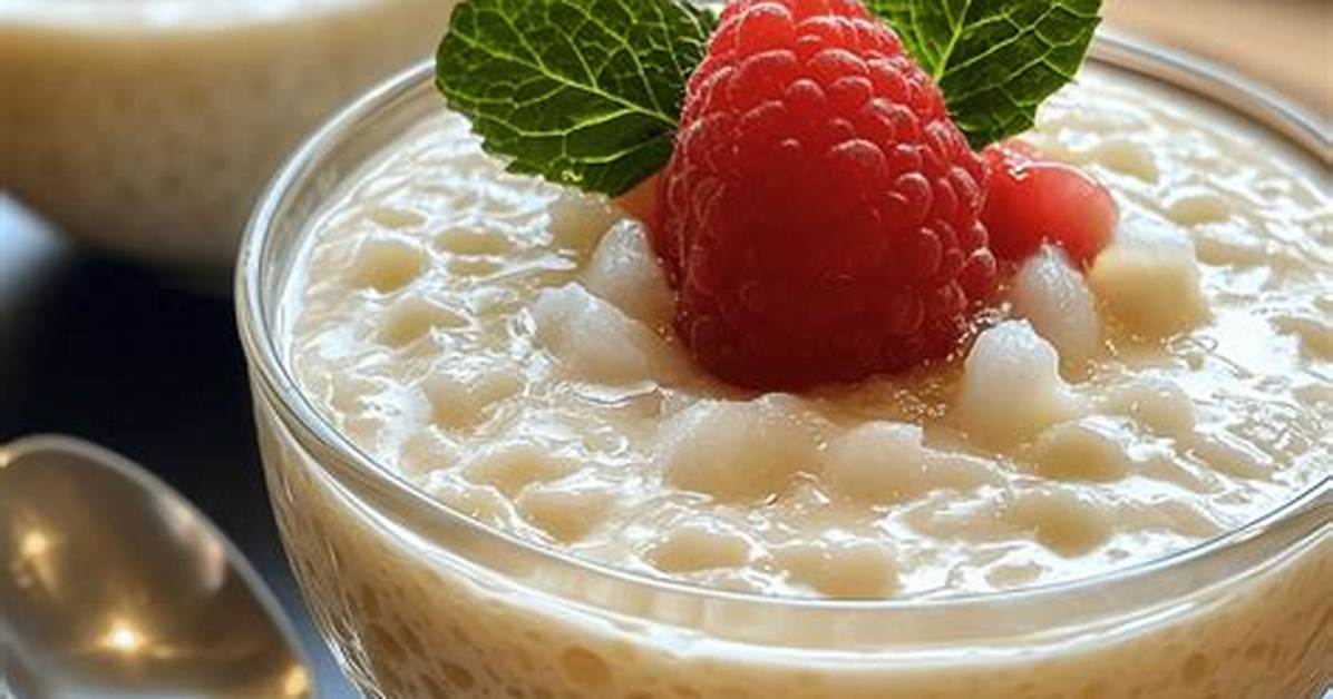 Who Invented Tapioca Pudding?