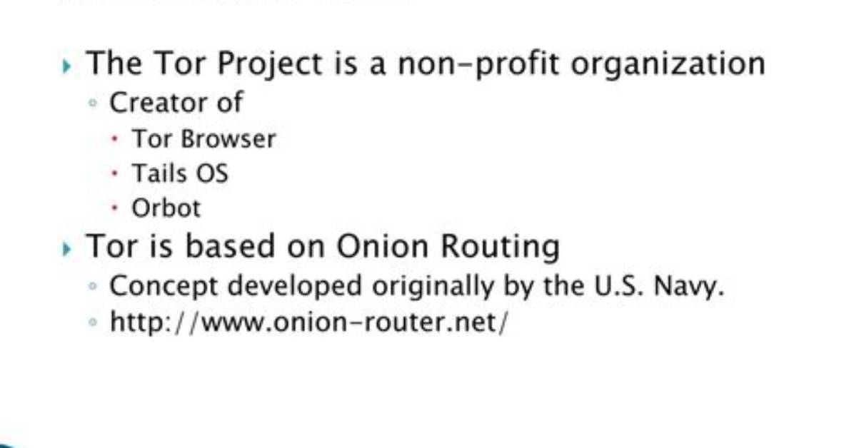 Who Made Tor