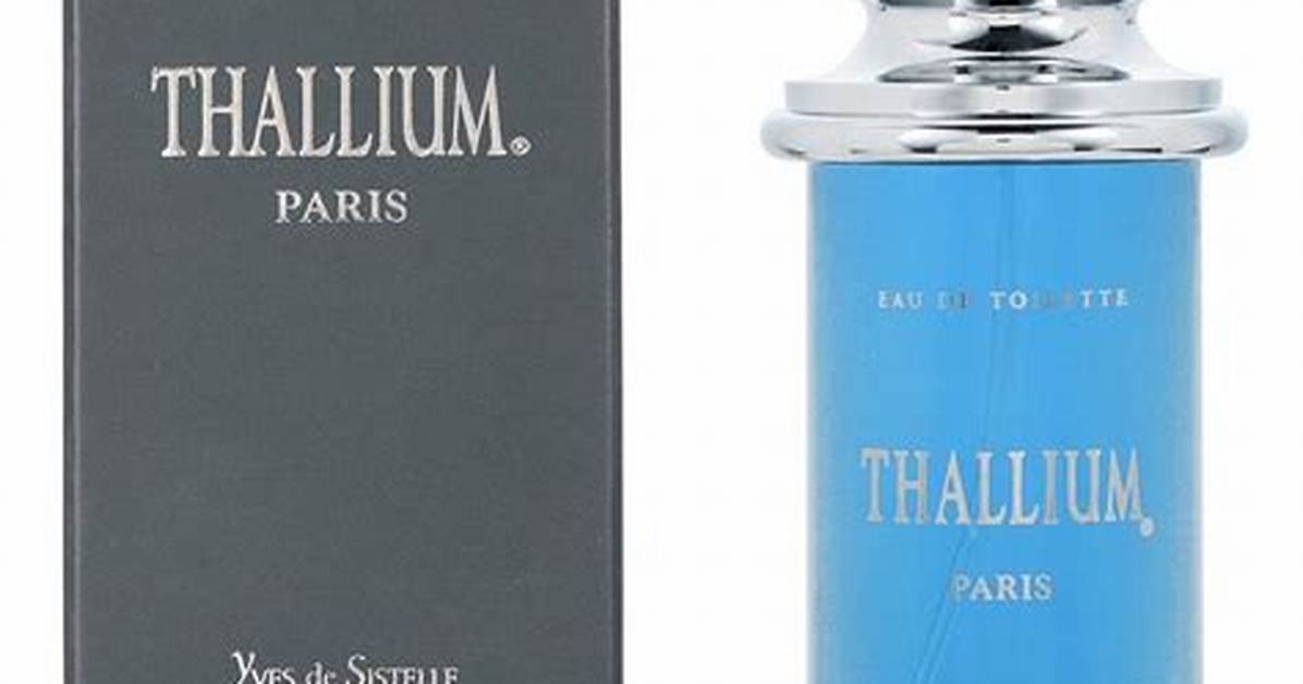Who Makes Thallium Cologne?