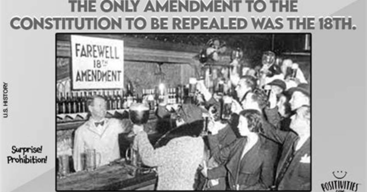 Who Repealed the 18Th Amendment?