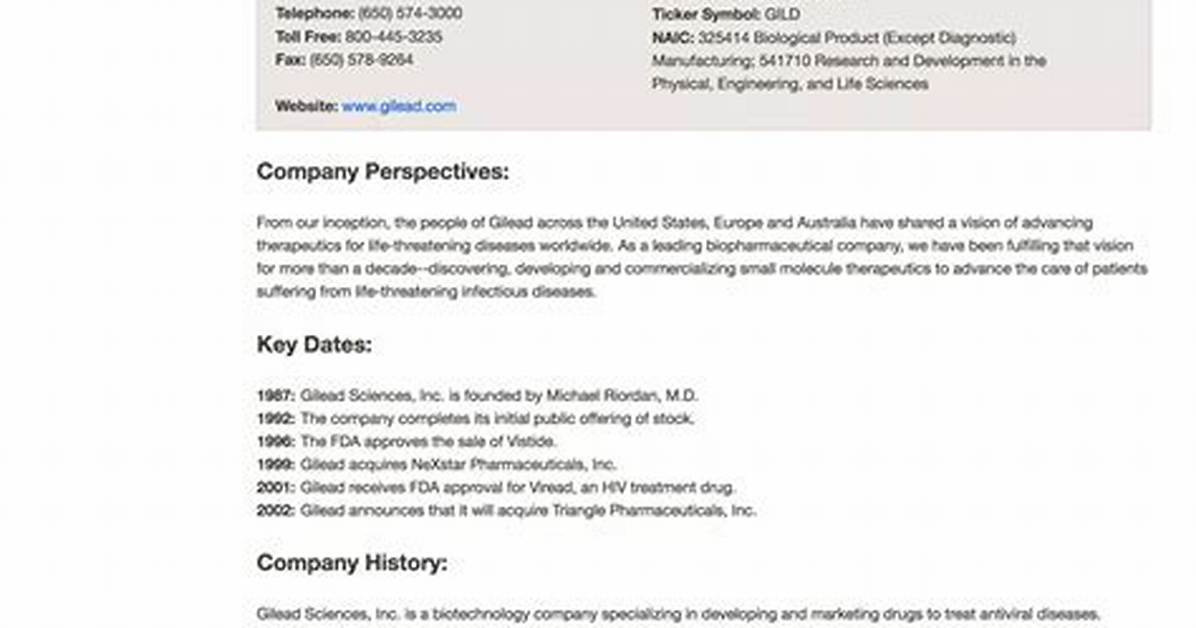 Who Started Gilead?