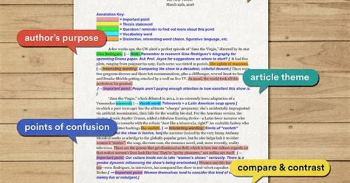 Who to Annotate Article?